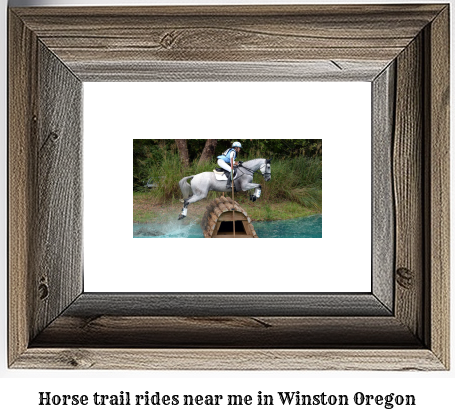 horse trail rides near me in Winston, Oregon